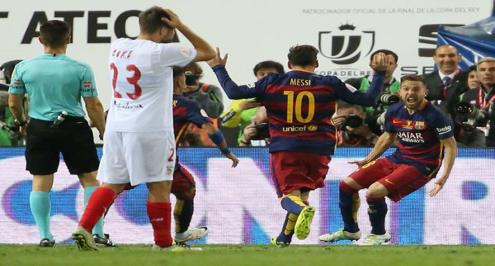 برشلونة بطلا للكأس في لقاء ماراثوني أمام اشبيلية ليتوج بالثنائية الثانية على التوالي    
